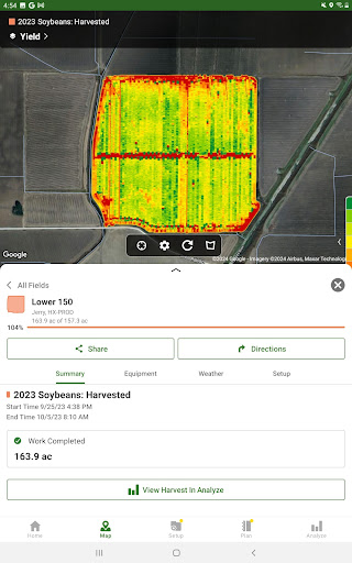 Screenshot of Operations Center Mobile
