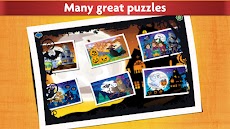 子供のためのハロウィーンのジグソーパズルゲームのおすすめ画像1