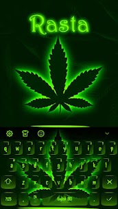 Weed Rasta Keyboard Theme For PC 4
