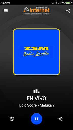 Android application Radio Zorrilla 1400 AM screenshort