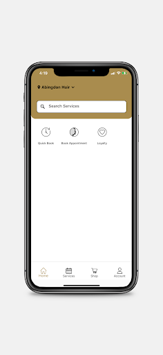 Android application Forresters Hair & Beauty screenshort
