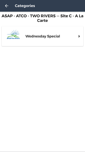 ATCO A la Carte Screen 3