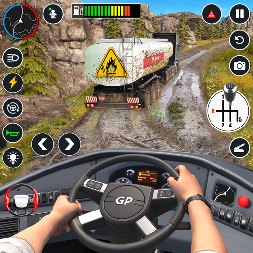 Oil Truck Driving Games Mod No All ADS