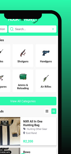 Android application Hook n Hunt screenshort