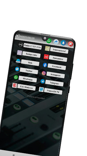 Android application Radio C Mundo screenshort