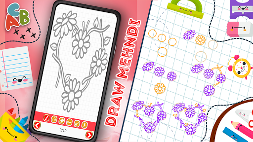 How to Draw Mehndi Step by Step