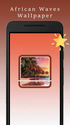 African Waves Wallpaper