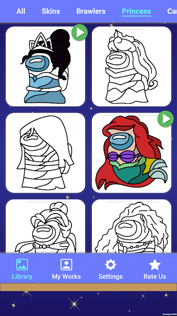 Captura 7 Among Us Characters Fanart Skins Coloring Book android