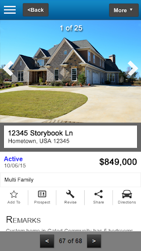 Tehachapi MLS Screen 2