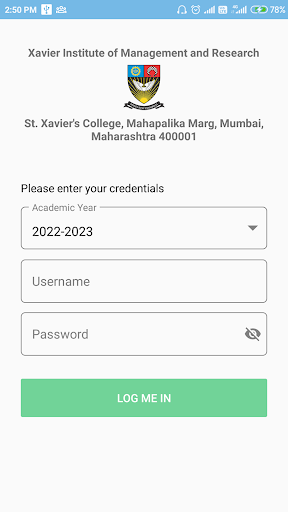 Android application XMIR screenshort