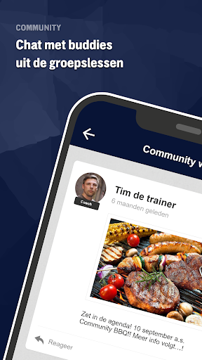 Android application CrossFit Twente screenshort