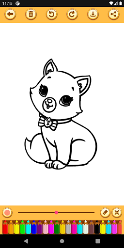 Cat Coloring Pages
