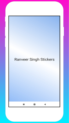 Android application Ranveer Singh Stickers screenshort