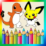 Coloring book for PokemOnster Fans icon