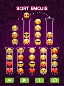 Emoji Puzzle: Sorting Games