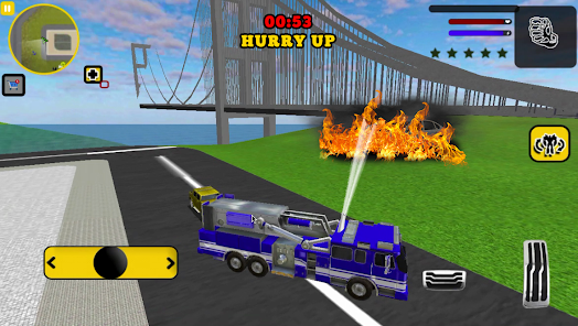 Fire Truck Robot Transform  screenshots 2