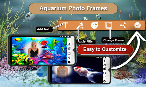 Aquarium Photo Frames Screenshot 2 - AppWisp.com