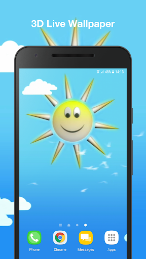 Android application Cute Live Wallpaper Pro screenshort