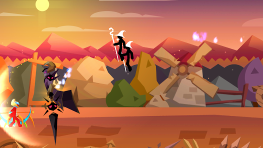 Screenshot 23 Stick Fight: Shadow Archer android