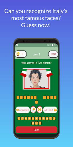 Italian Stars Quiz Celebs Fun