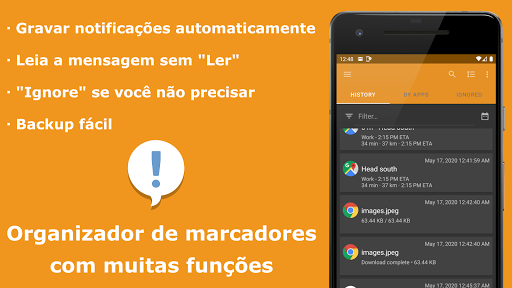 Visualização do aplicativo