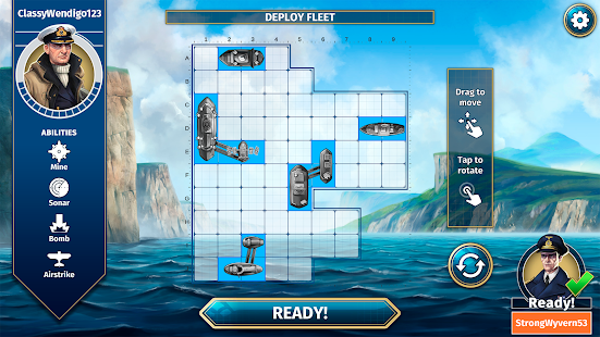 BATTLESHIP - ภาพหน้าจอของเกมผู้เล่นหลายคน