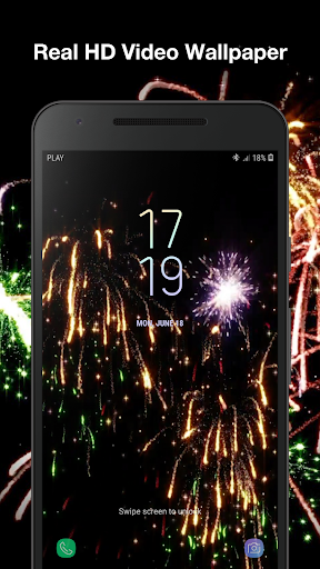 Real Fireworks Wallpaper Pro Screen 3