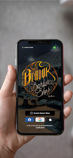 Android application Bradok Barber Shop screenshort