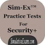 Cover Image of ดาวน์โหลด Sim-Ex Exam Sim for Security+  APK