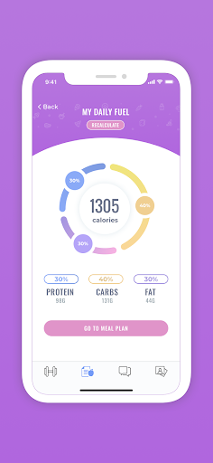 Stronger: Women’s Fitness App Screen 2
