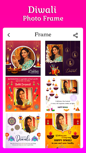 diwali photo frame pro