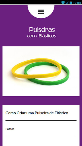 Pulseiras com Elásticos