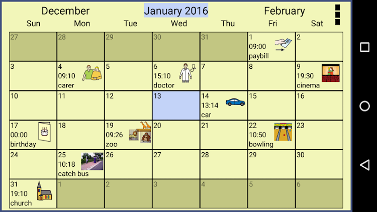 Symbol Calendar AAC Lite - 3.1 - (Android)