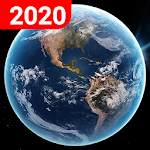 Cover Image of Télécharger Carte de la Terre en direct - Carte du monde 3D 1.7 APK
