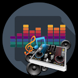 Music DJ mixer studio icon