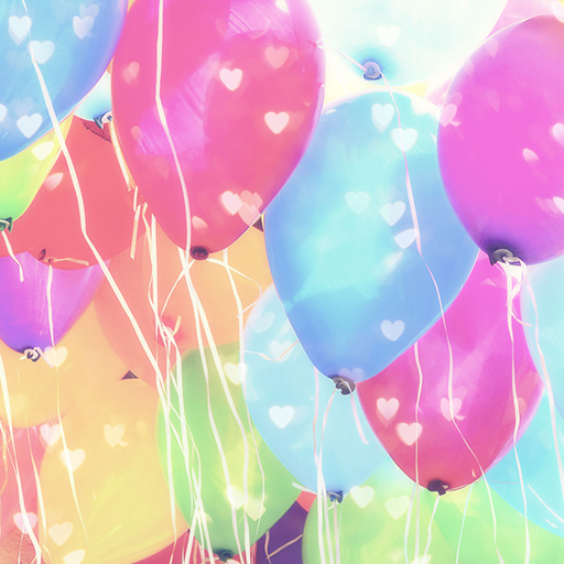 -Balloons- Theme +HOME logo