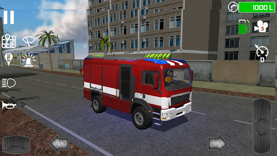 Скачать игру Fire Engine Simulator для Android бесплатно