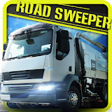 Modern City Road Sweeper icon