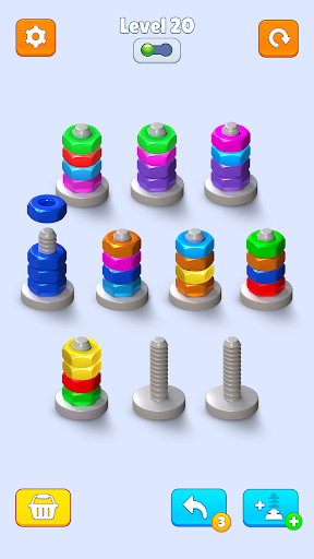 Nuts & Bolts: Color Sort Game screenshots 2