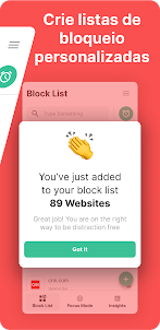 BlockSite - Evite distrações