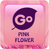 Pink Flower Go Keyboard icon