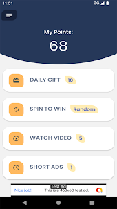 Watch and Earn -Rewards