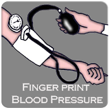 Finger Blood pressure prank icon