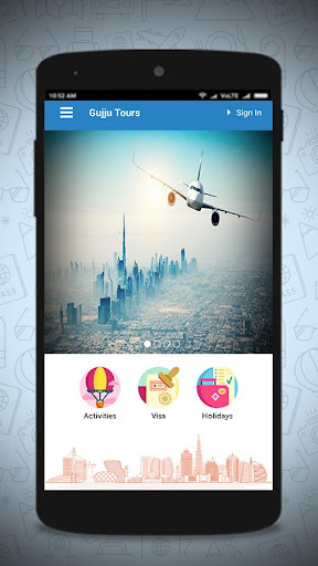 GujjuTours: Travel Visas & Ho Screen 2