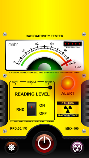 Radioactivity Prank Detector Screen 2