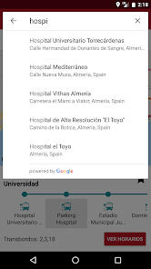 Screenshot 7 Autobuses de Almería android