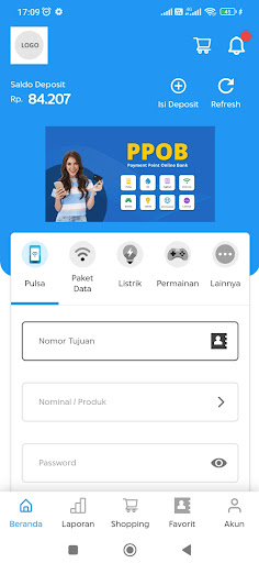 Android application Go Payment screenshort