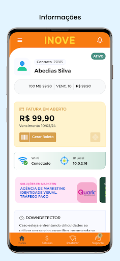 Inove Telecom Screen 2