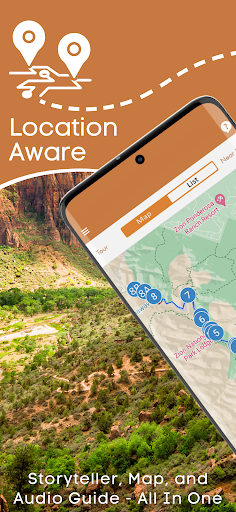 Zion National Park Audio Guide Screen 2