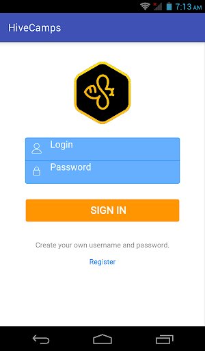 HIVE DEMO Screen 2